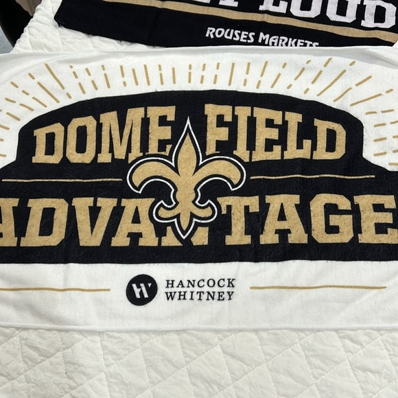 ⚜️NEW ORLEANS SAINTS ⚜️ rally towels 🏈 - Picture 5 of 8